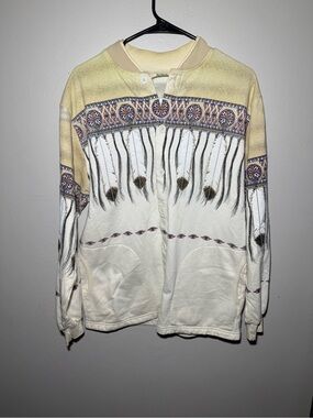 Vintage Fred Harvey Native American Men Large
